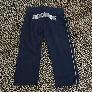 Abrecrombie & Fitch Navy Blue Lounge Capris